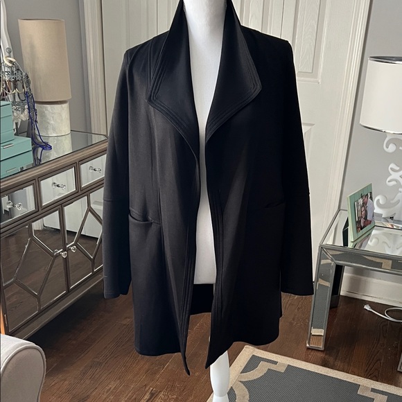 MAX Studio Dress Up or Down Lightweight Black Women's Jacket XS - Picture 1 of 6